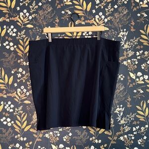 Chico's Navy Blue Zenergy Active Summer Skirt Skort Size 4 20